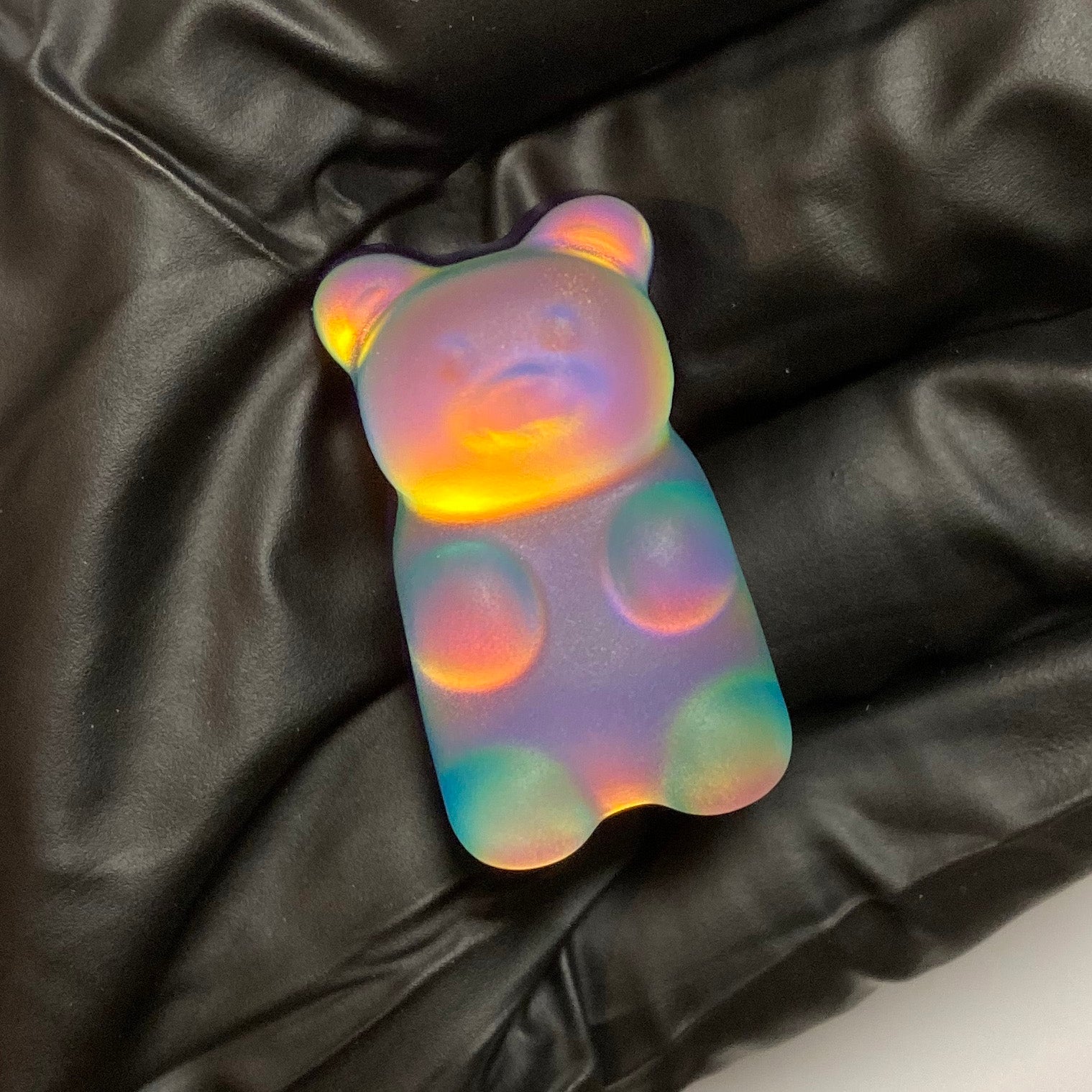 Loose Gummy Bear Charms - Epoxy Resin | Gummy Bear Bling Black